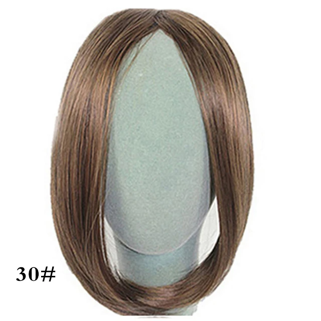 MUMUPI короткая наклонная в сторону челка косая женская красивая девушка на клипсе спереди волосы короткая челка шиньон волос Головной убор