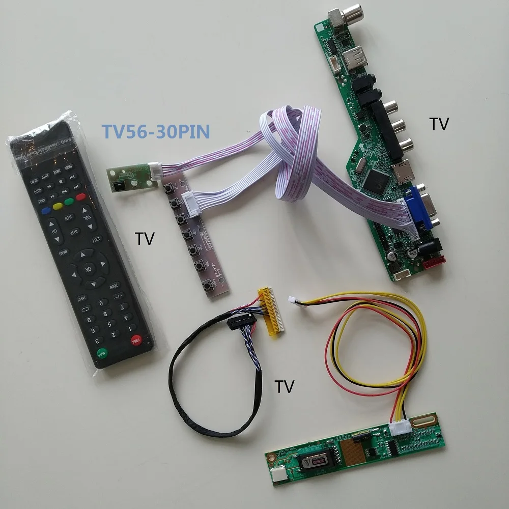 TV USB LCD LED VGA 1 CCFL lampen AUDIO AV karte Controller Board Für 15 ...