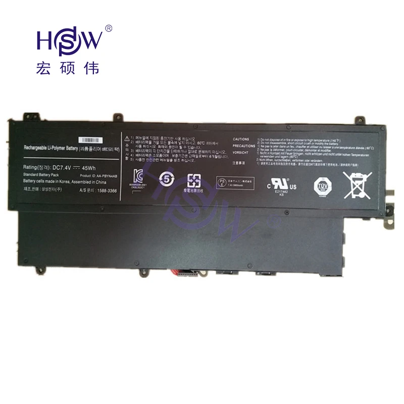 HSW Аккумулятор для ноутбука samsung AA-PBYN4AB ультрабук 530U3C NP530U3B NP530U3C 530U3C-A01 батарея 530U3C-A02 530U3C-A03 батарея