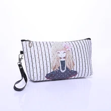 Lovely Cartoon Portable Cosmetic bag Wash Supplies Makeup Products Storage Bags High Quality Cosmetic bags CB011