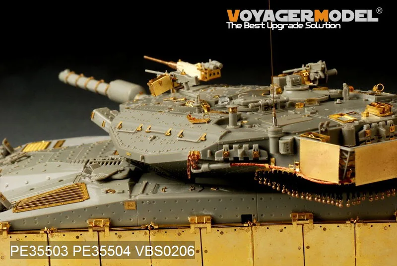 For MENG TS-001 Voyager PE35504 1/35 IDF Merkava Mk.3D MBT side skirts 
