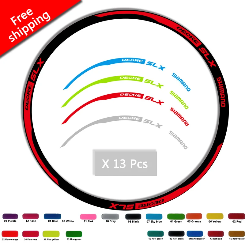 

DEORE SLX stickers/decals of Mountain bike/bicycle For SLX replacement decals free shipping