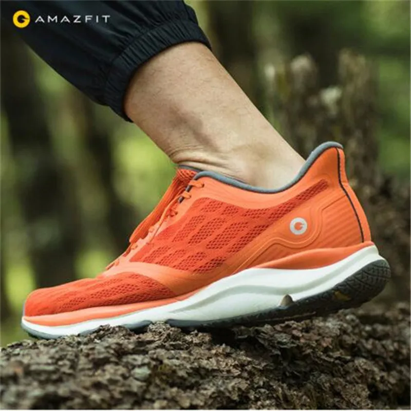 Xiaomi Amazfit Antelope Light Smart Shoes for men Outdoor Sports Goodyear Rubber Support Smart Chip