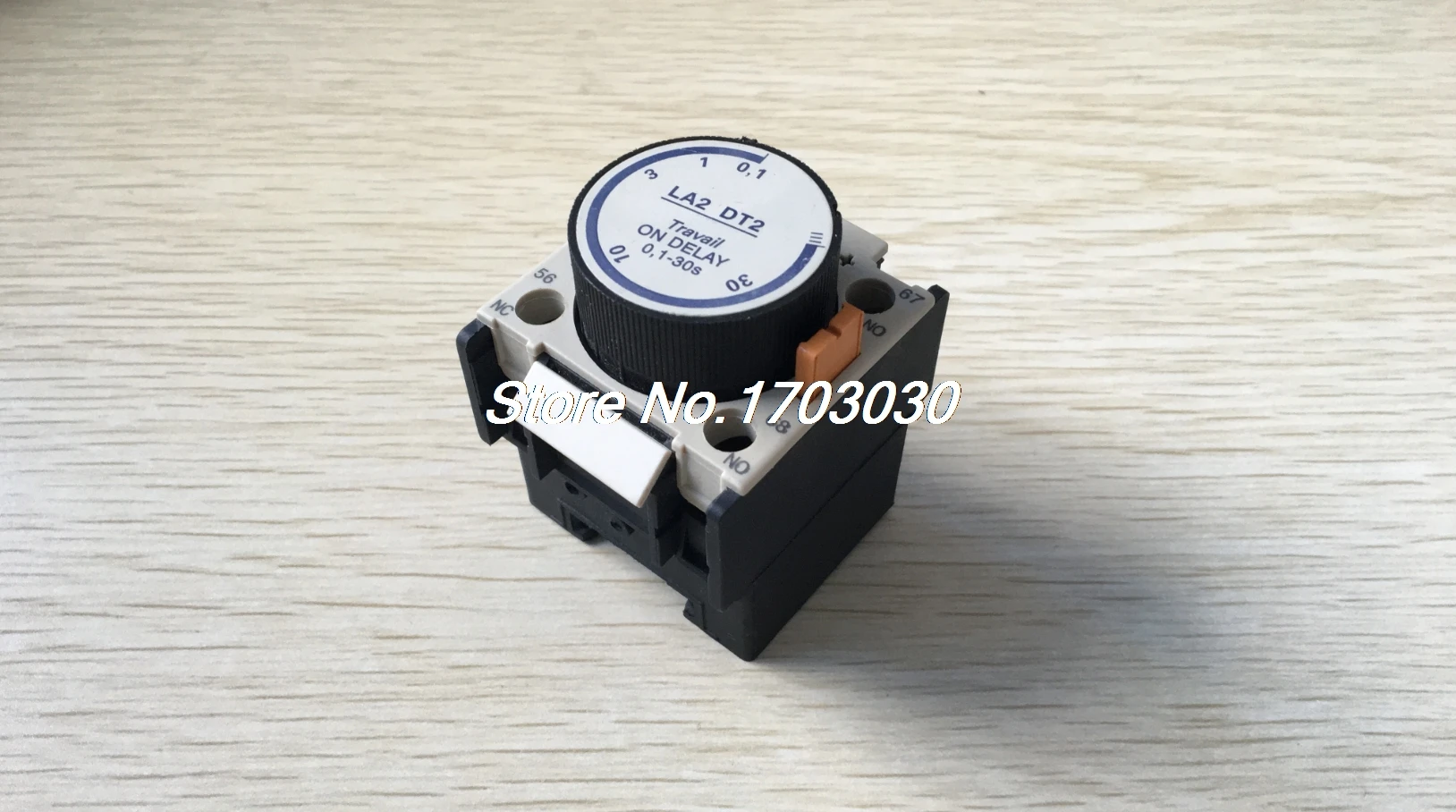 

LA2 DT2 660V 10A 1NO 1NC Time ON Delay Relay Auxiliary Contact Block 0.1-30s