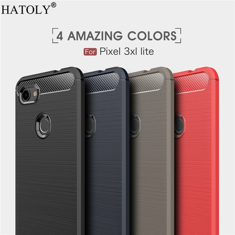

For Google Pixel 3A XL Case Business Style Silicone Rubber Soft Phone Cover Case for Google Pixel 3A XL Cover for Pixel 3A XL