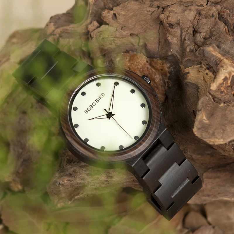 Zegarek męski drewniany Bobo Bird Top P04-1 8 Drewniany zegarek Bobo Bird Top P04-1