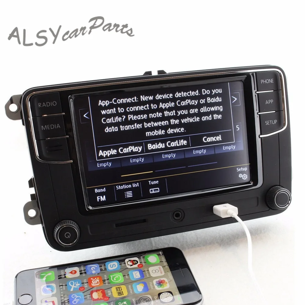 YMM OEM 6RD 035 187 B 6,5 ''MIB RCD330 Plus CarPlay для VW Golf 5 6 Jetta Tiguan Passat 6RD035187B USB OPS SD карта Bluetooth