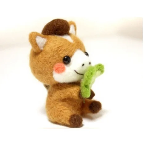 5cm The Chinese Zodiac wool needlepoint kit wool felt needle felting pendant craft needlecraft DIY handmade needle felting kit wool felting kit needle felting painting kit