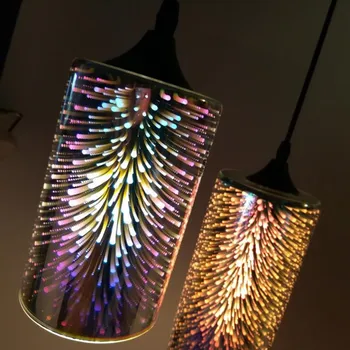

Nordic creative personality of post-modern 3D glass chandelier