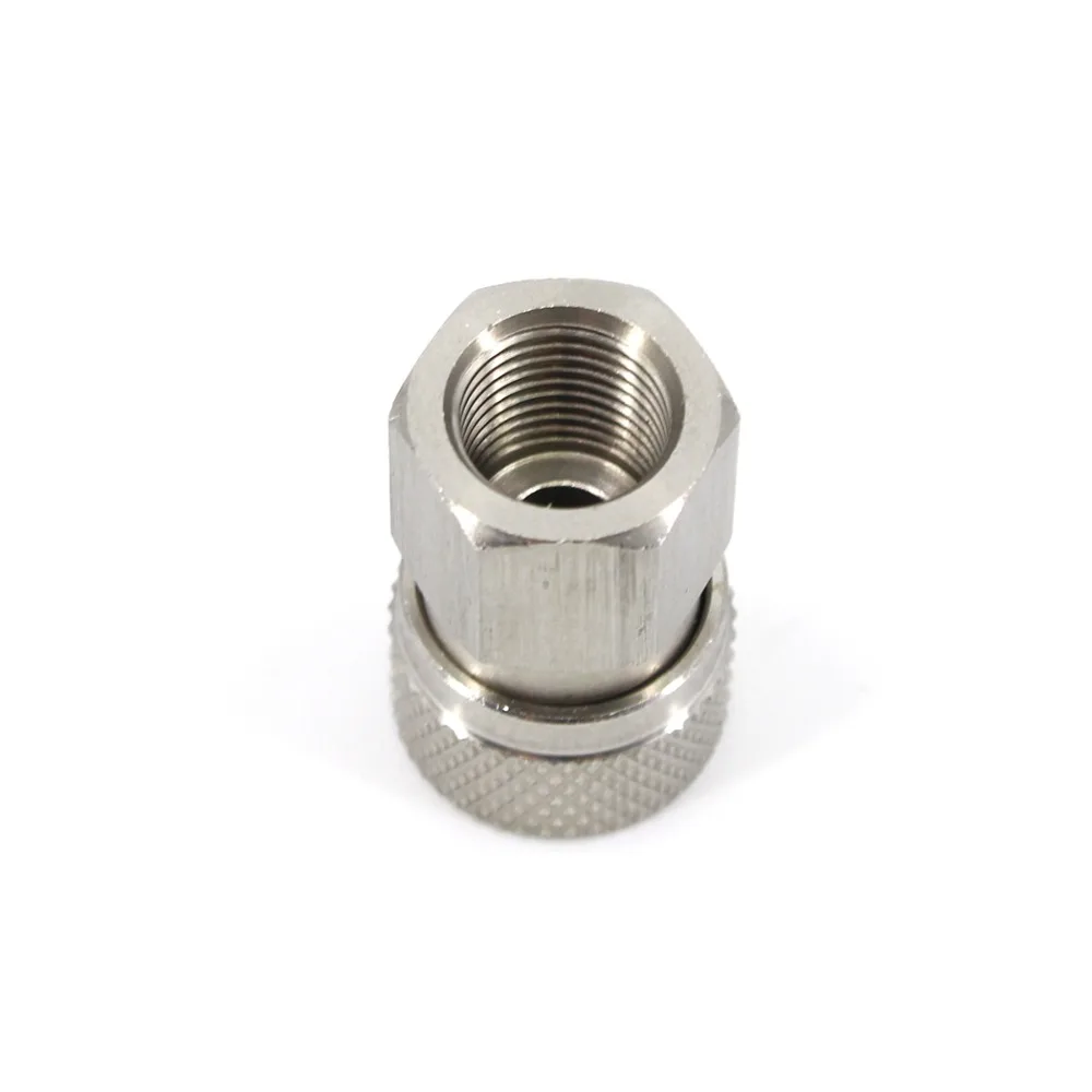 Пейнтбол PCP Airforce 1/8NPT 1/8BSPP нержавеющая сталь 8 мм гнездовая БЫСТРОРАЗЪЕМНАЯ