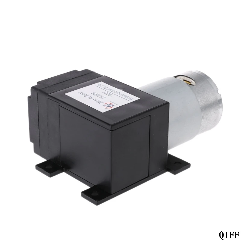 12V Mini Vacuum Pump 8L/min High Pressure Suction Diaphragm Pumps with Holder Mar28