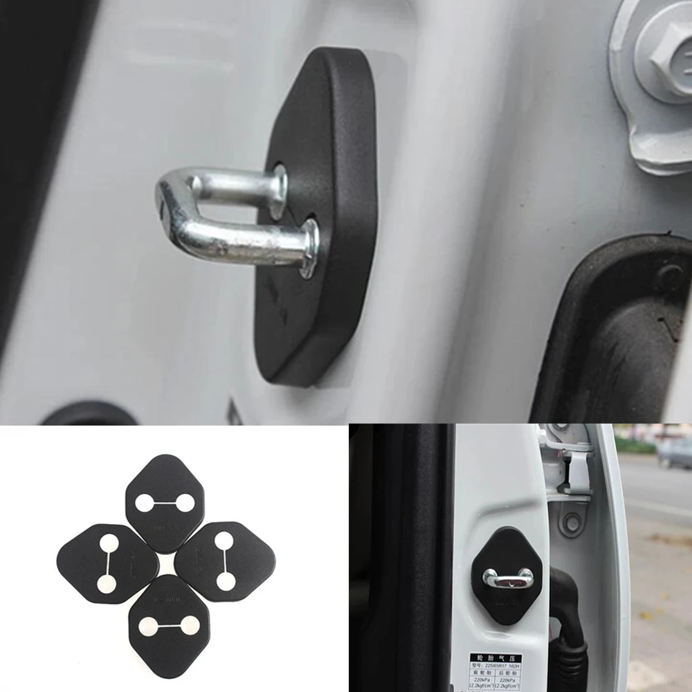 Высокое качество для Toyota RAV4 интерьер автомобиля анти ржавчина доказательство воды двери ключи замка защитить крышку пряжки 4 предмета в комплекте