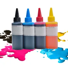 4 вида цветов, 100 мл, универсальные чернила заправка наборы для Canon СНПЧ