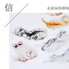 1 комплект закладки кометы планетарные 30 Упакованные кошки акварели