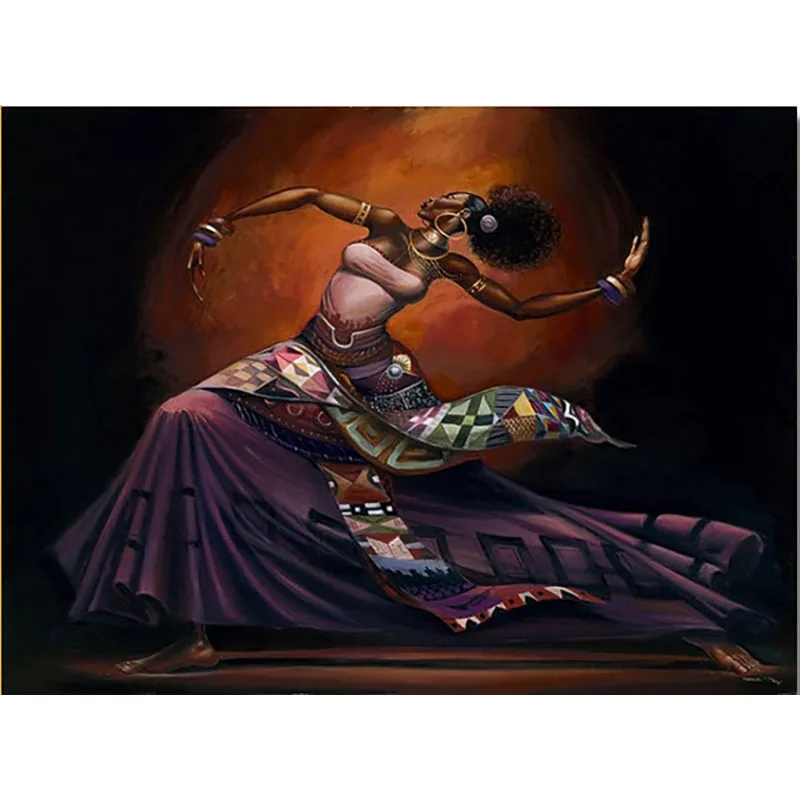 

LaoJieYuan Diamond Painting 5D DIY Cross Stitch Diamond Embroidery Painting Mosaic Home Decoration Wall Art Dancer