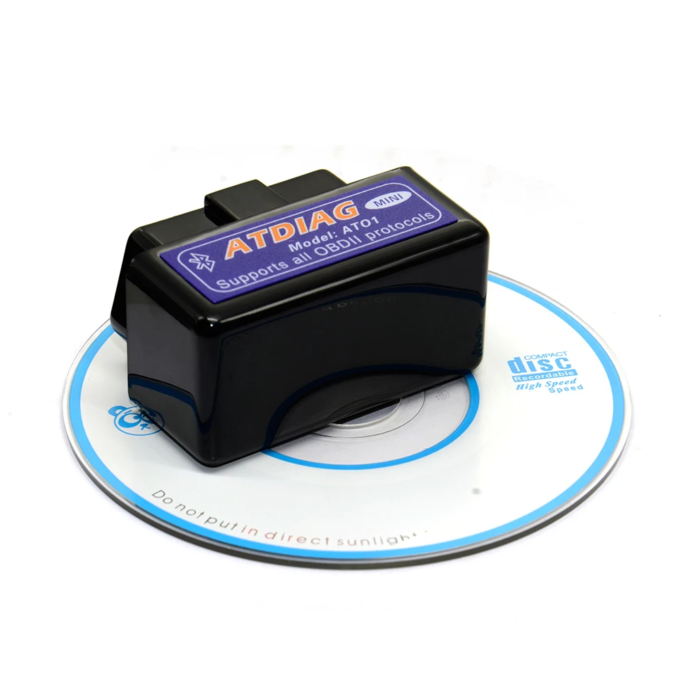 Мини V2.1 ELM327 OBD2 считыватель кода сканирующий инструмент Bluetooth интерфейс Автомобильный сканер