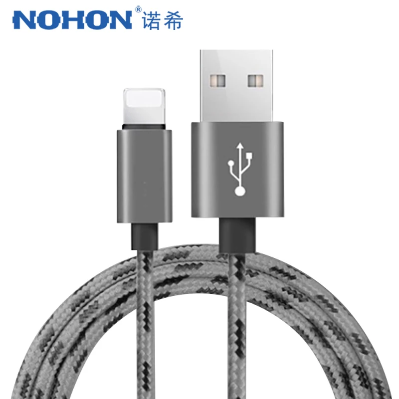 

NOHON For Apple Fast Charging Data Cable 8 Pin For iPhone X 7 6 8 6S 5 5S Plus XS MAX XR For iPad Mini 4 Lighting Charger Cables
