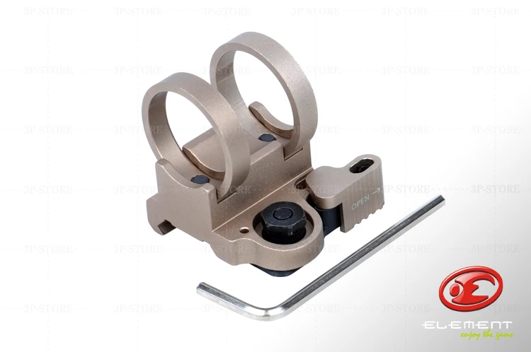 

EX301 scope mount Tactical Flashlight Torch rail quick release clamp base helmet