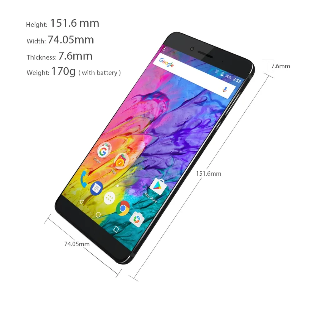 Vernee Mars Pro 6 ГБ 64 Гб телефон MTK6757 Helio P25 смартфон на базе восьмиядерного процессора