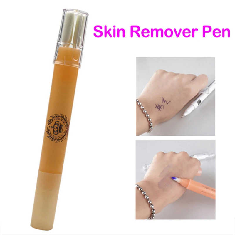

10pcs Surgical Skin Marker Pen Set With Remover Pen Magic Brush For Eyebrow Tattoo Piercing Permanent Makeup Positioning Tool