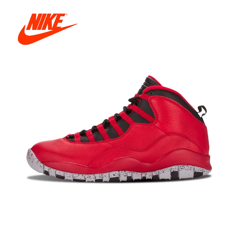 

Original New Arrival Authentic Nike Air Jordan 10 Retro 30th "Bulls Over Broadway" Mens Basketball Shoes Sneakers Sport Outdoor