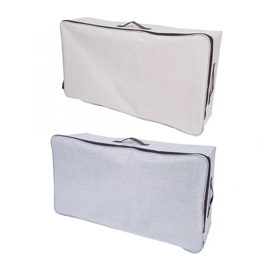 

Home Practical Durable Large Capacity Folding Under Bed Blankets Bedspread Moisture Proof Storage Box Organizer