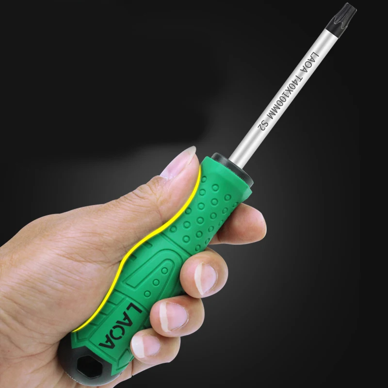 Отвертка LAOA Torx S2, Магнитная отвертка из легированной стали, T8T10T15T20T25T30T40 (art.: 3920bbef86703) - 3920bbef86703