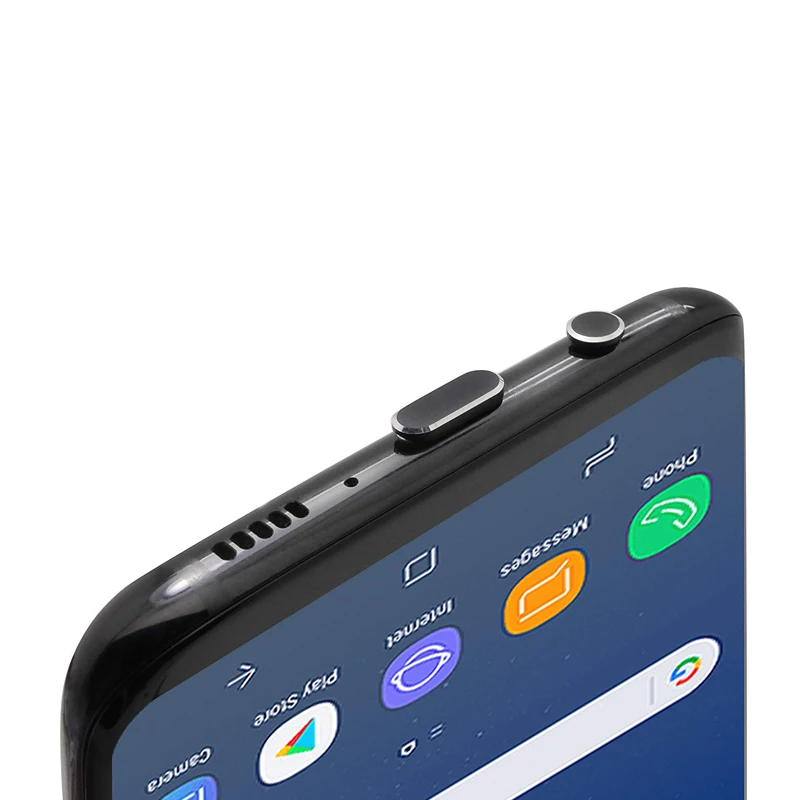 Пылезащитная заглушка для телефона type-C с разъемом usb и разъемом 3,5 мм для наушников для samsung Galaxy S8 S9 Plus для huawei P10 P20 lite