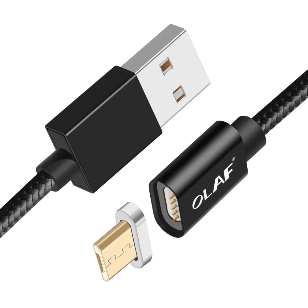 Олаф магнитное зарядное устройство usb type C Micro USB кабель провод для быстрой зарядки штекер type-C Магнитный кабель для iPhone samsung Xiaomi huawei