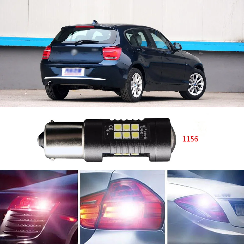 Ownsun 2Pcs Error Free LED Reversing 1156 Back Up Reverse Light Bulbs