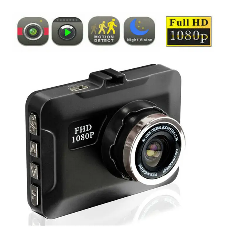 

HD Car DVR Camera Audio Recorder Night Vision Mini Camera Dash Cam G Sensor