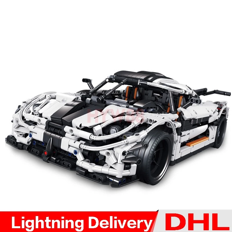 

In Stock LP 23002 Technic Kits The Super Racing Car Set Children Educational Building Blocks Bricks Model Lelyesing Toys 4789