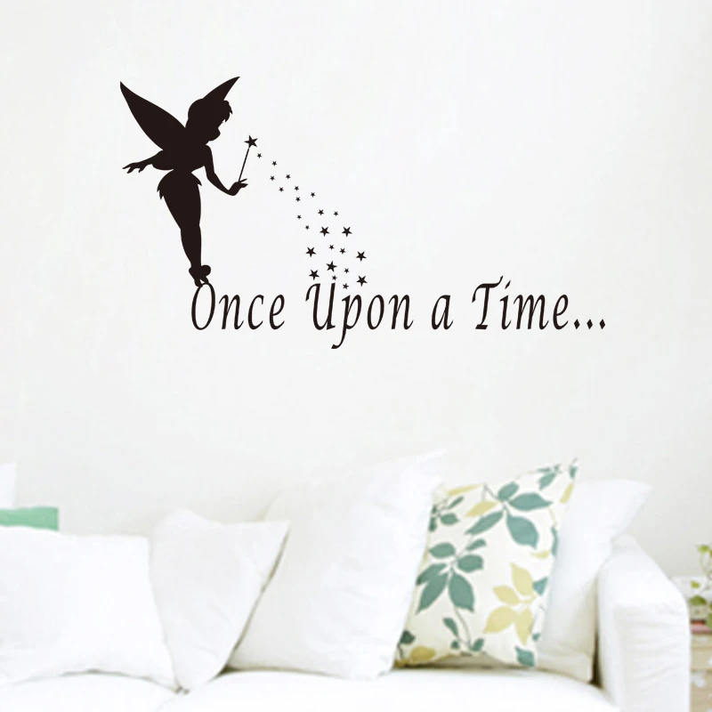 Виниловые настенные наклейки Once Upon A Time для детской комнаты|Наклейки на стену| |