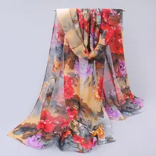 from india hot sale 2018 new women for 4 seasons scarves polka velvet chiffon bohemia flower fashion summer drop shipping mdh