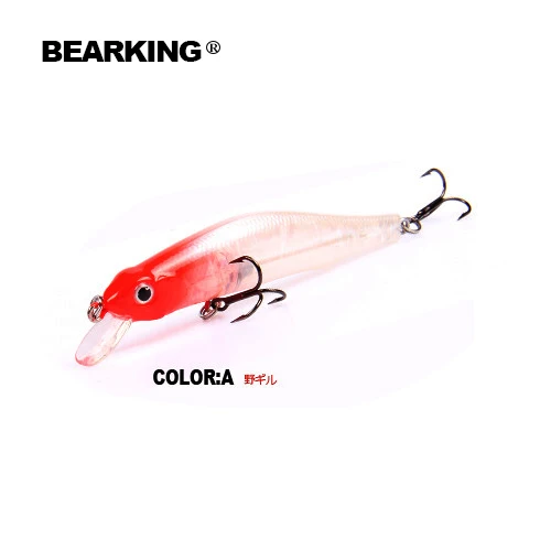 5 шт./лот рыболовные приманки Bearking perfect action 10 различных цветов 80 мм/8 г в каждой