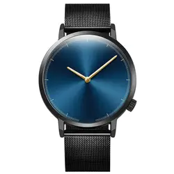 2018 для мужчин Wo для мужчин s модные классические золотые кварцевые нержавеющая сталь наручные часы Элитный бренд для мужчин