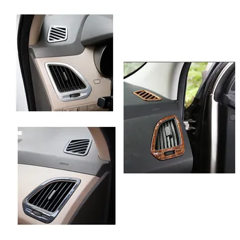 

For HYUNDAI ix35 2010-2015 Car air condition outlet ABS auto accessories decoration car styling 4pcs per set