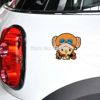 

10 x Funny Car-covers Car Sticker One Piece Chopper Flying Decal for Ford Chevrolet Volkswagen Honda Hyundai Peugeot Kia Skoda