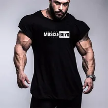 Бренд Muscleguys, новинка, модный мужской жилет, бодибилдинг, повседневная безрукавная футболка для фитнеса, японские топы с рукавами, мужской жилет для тренажерного зала