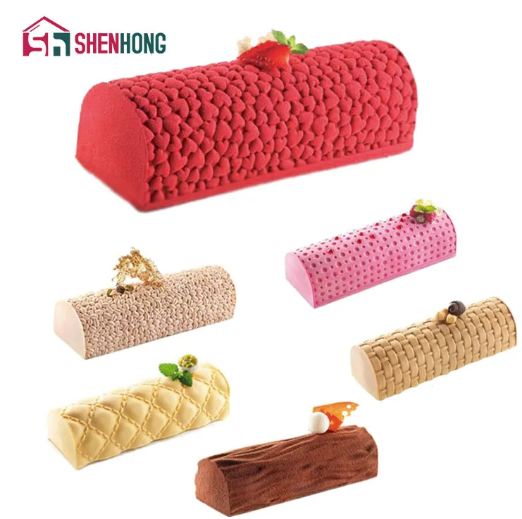SHENHONG поп силиконовый мусс коврик форма для торта желе пудинг Moule инструменты для выпечки DIY дизайн печенья Маффин