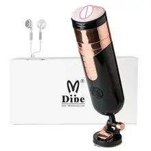 Sex Toy for Men Electric Full Automatic Male Masturbator Rotation Telescopic Voice Interaction Handsfree Sex Machine Real Vagina