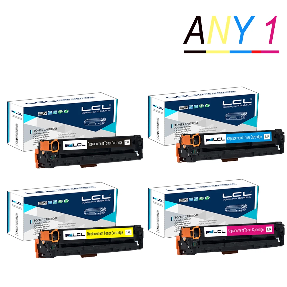 Любой 1 lcl 116 CRG116 (1-Pack KCMY) Тонер-картридж compaitble для Canon LBP5050/8050/8030/8050/8010/8040/8080 |