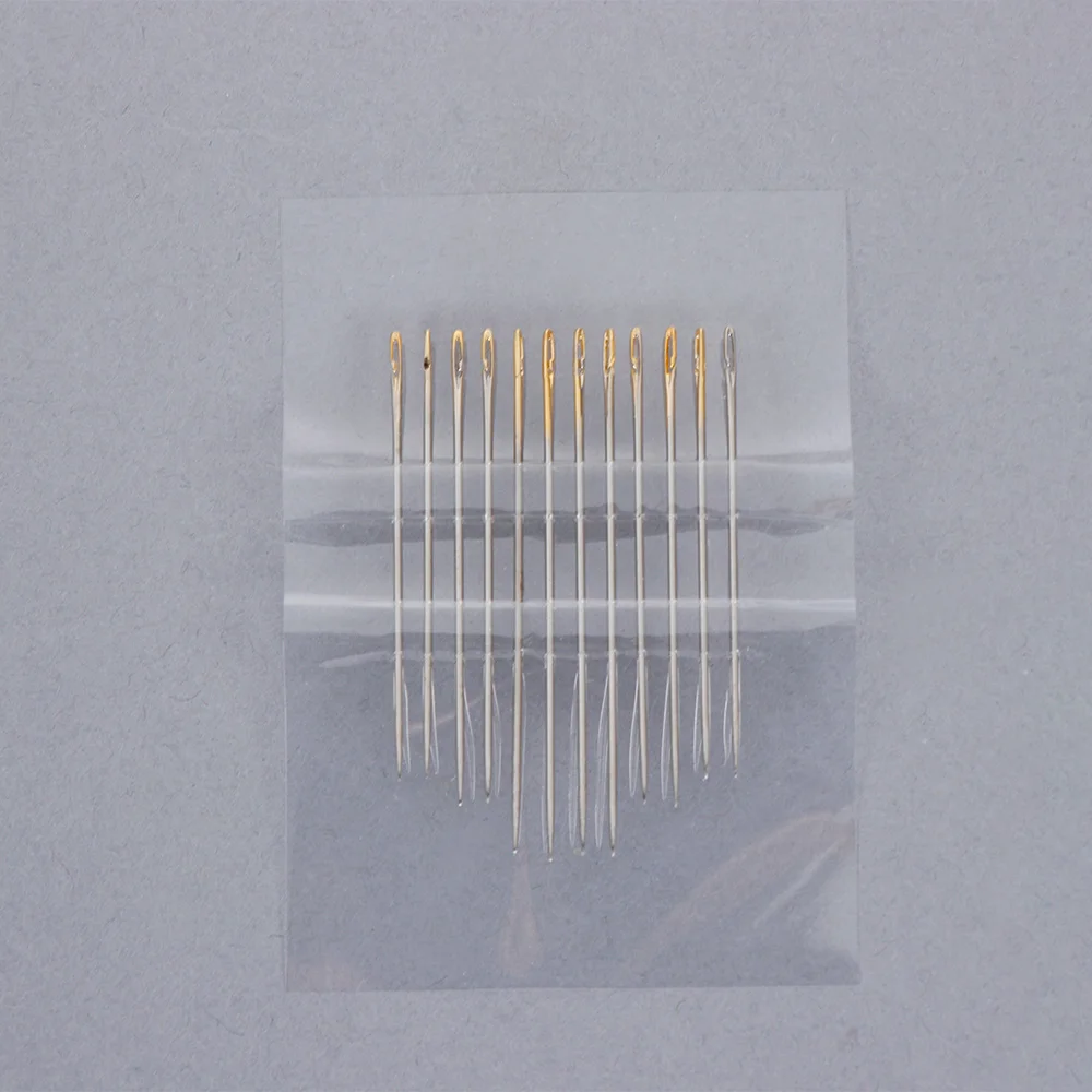 

12pcs/lot Embroidery Tool DIY Needlework Blind Needles Self-threading Hand Sewing Needles Set Household Tools Sewing Supplies