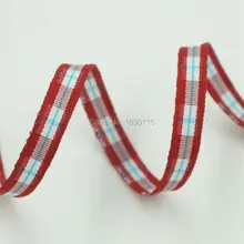 TALA 20meters/roll 1/4″ Tartan Plaid Ribbon Polyester Scottish Ribbons Bows Appliques Sewing Crafts Upick Gift Wrapping