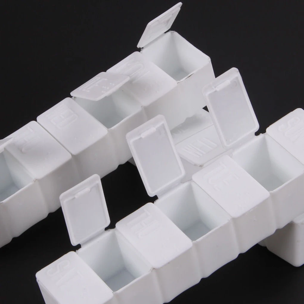 2019 Newest 7 Days Pill Box Holder Weekly Medicine Storage Organizer Container Case