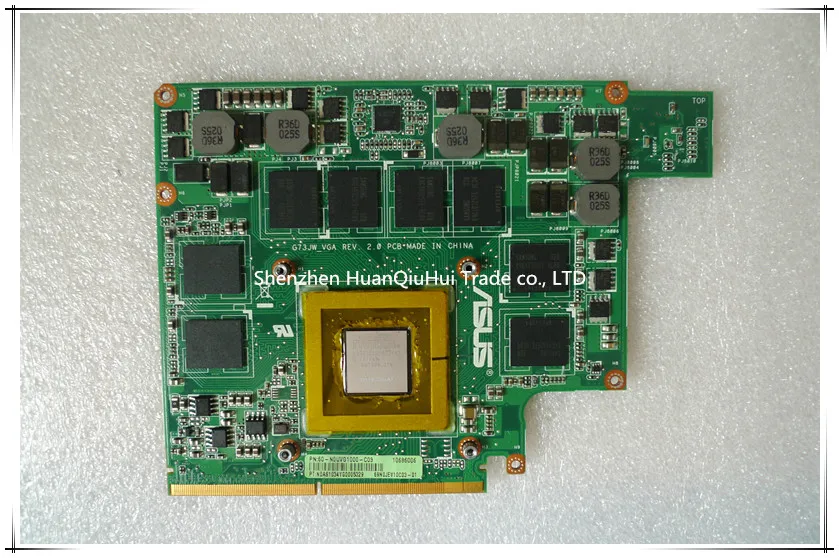  60-N3HVG1000-A01 For Asus G53SW G53JW 1.5GB NVIDIA Geforce GTX 460M Laptop Video card Fully Tested 