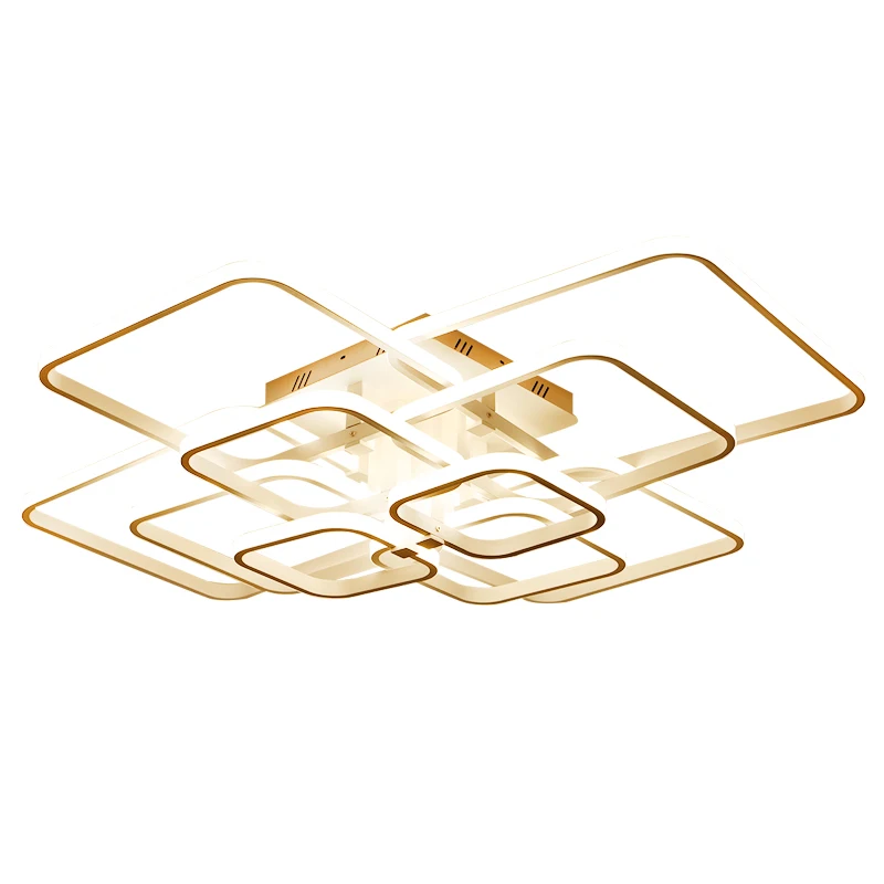 wongshi AC85 265V Remote Dimming LED Ceiling Lights For Living Room