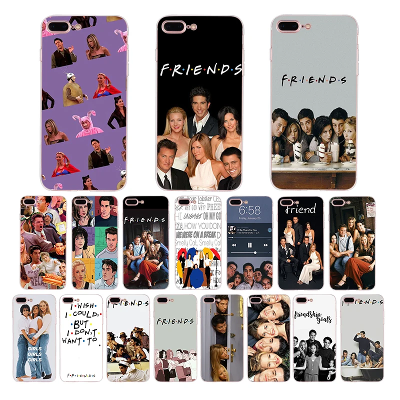 

Soft Phone Case For iPhone 7Plus 8 X 6 6S Plus 5 5S SE XS MAX XR Friends TV Show Funny Central Perk Park TPU Cover Coque Fundas