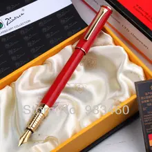 Красный настоящий Picasso 988 авторучка подарочная ручка в деловом стиле школьные и офисные принадлежности для письма отправить учительницы 0,5 мм