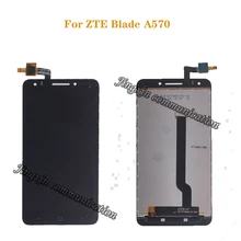 For ZTE Blade A570 LCD Display + Touch Screen Digitizer Assembly Replacement 100% Original Tested Free shipping+tools For ZTE Blade A570 LCD Display + Touch Screen Digitizer Assembly Replacement 100% Original Tested Free shipping+tools